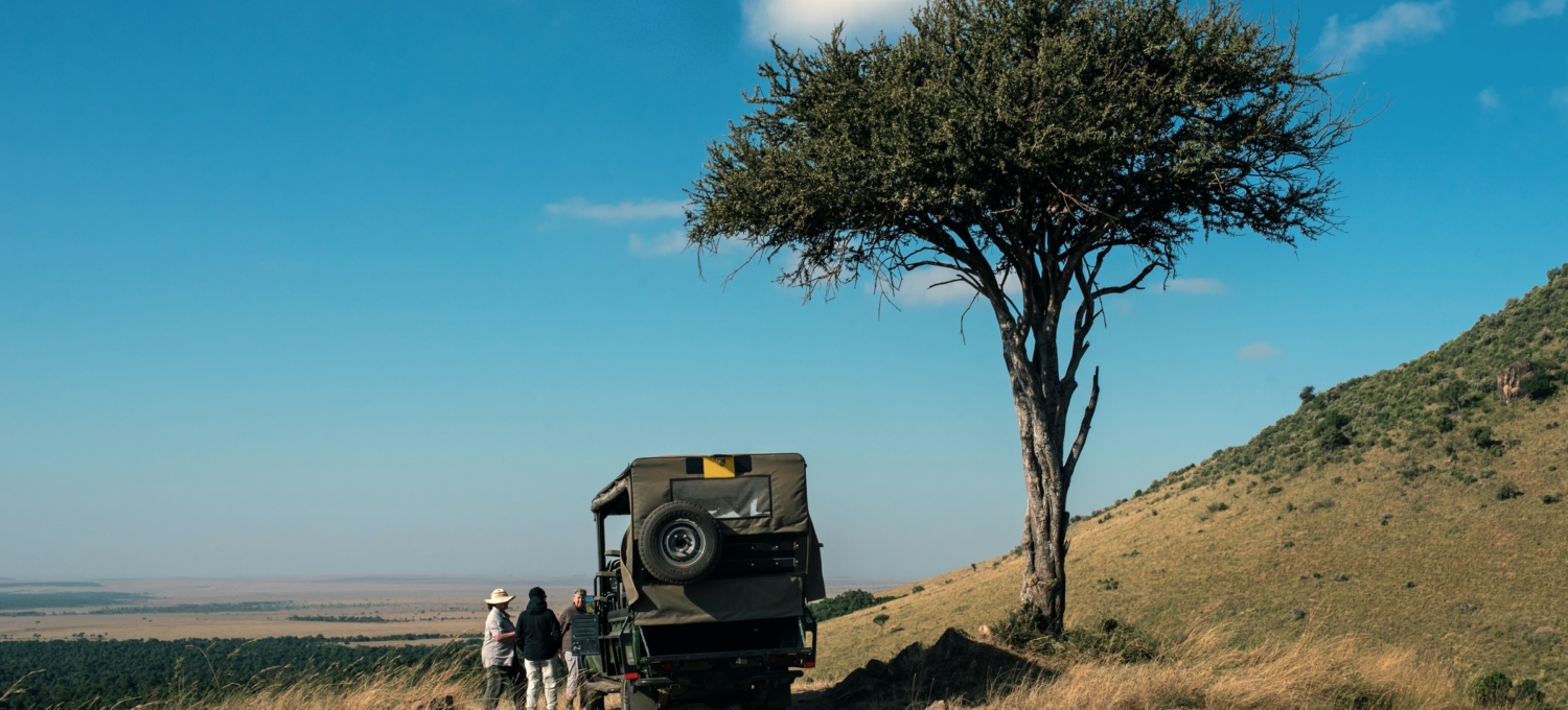 Pirschfahrt in Kenia