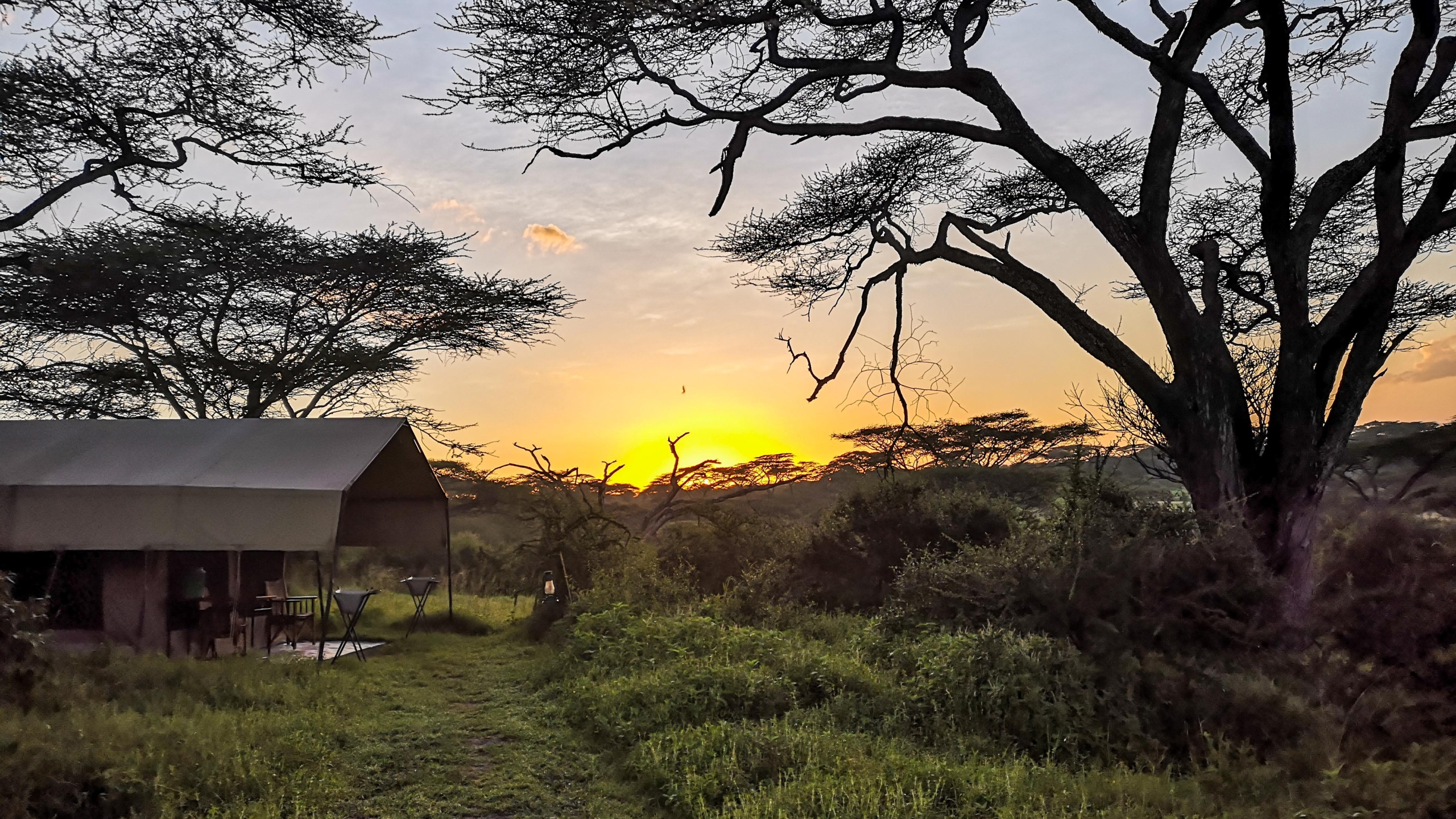 Sonnenaufgang Lake Ndutu Tansania