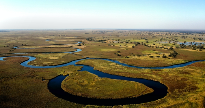 Okavango Delta in Botswana