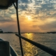 Sonnenuntergang am Lake Manze