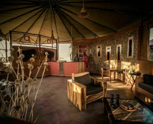 Restaurant Isoitok Camp Tansania