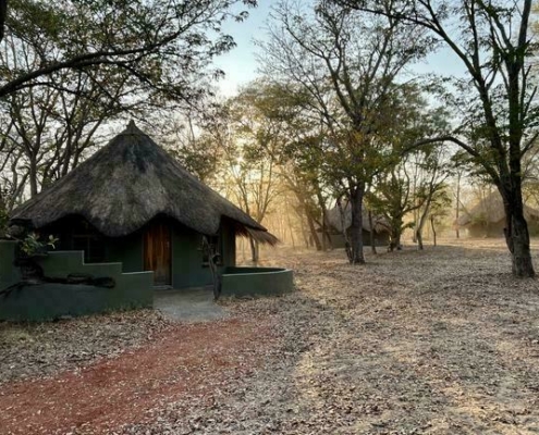 Sable Valley Lodge außen Simbabwe