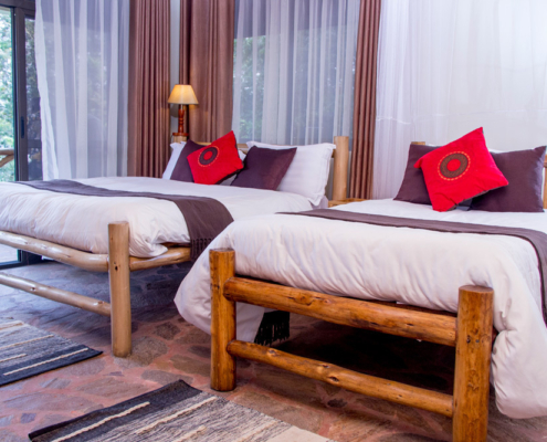Lake Mulehe Lodge Uganda Zimmer