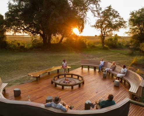 Camp Moremi Aussicht