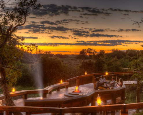 Camp Okavango Aussicht