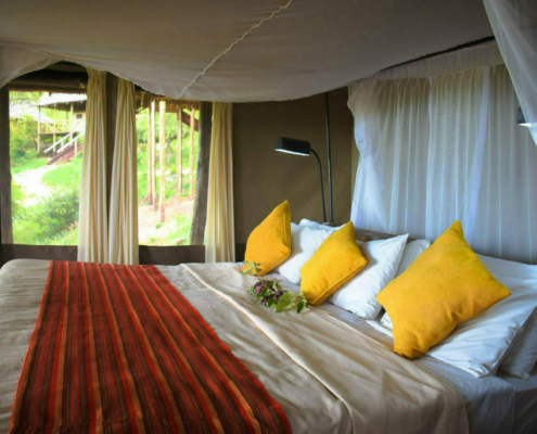 Sangaiwe Tented Lodge Zelt